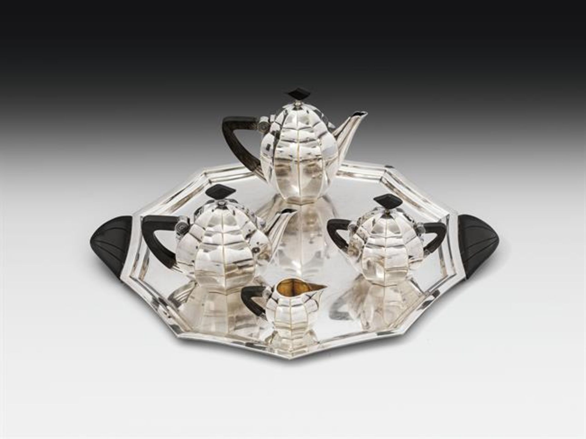 Orfevrerie Christofle-Gallia: Tea and coffee service