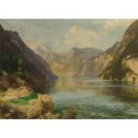 Konrad Petrides: Blick auf den Königssee