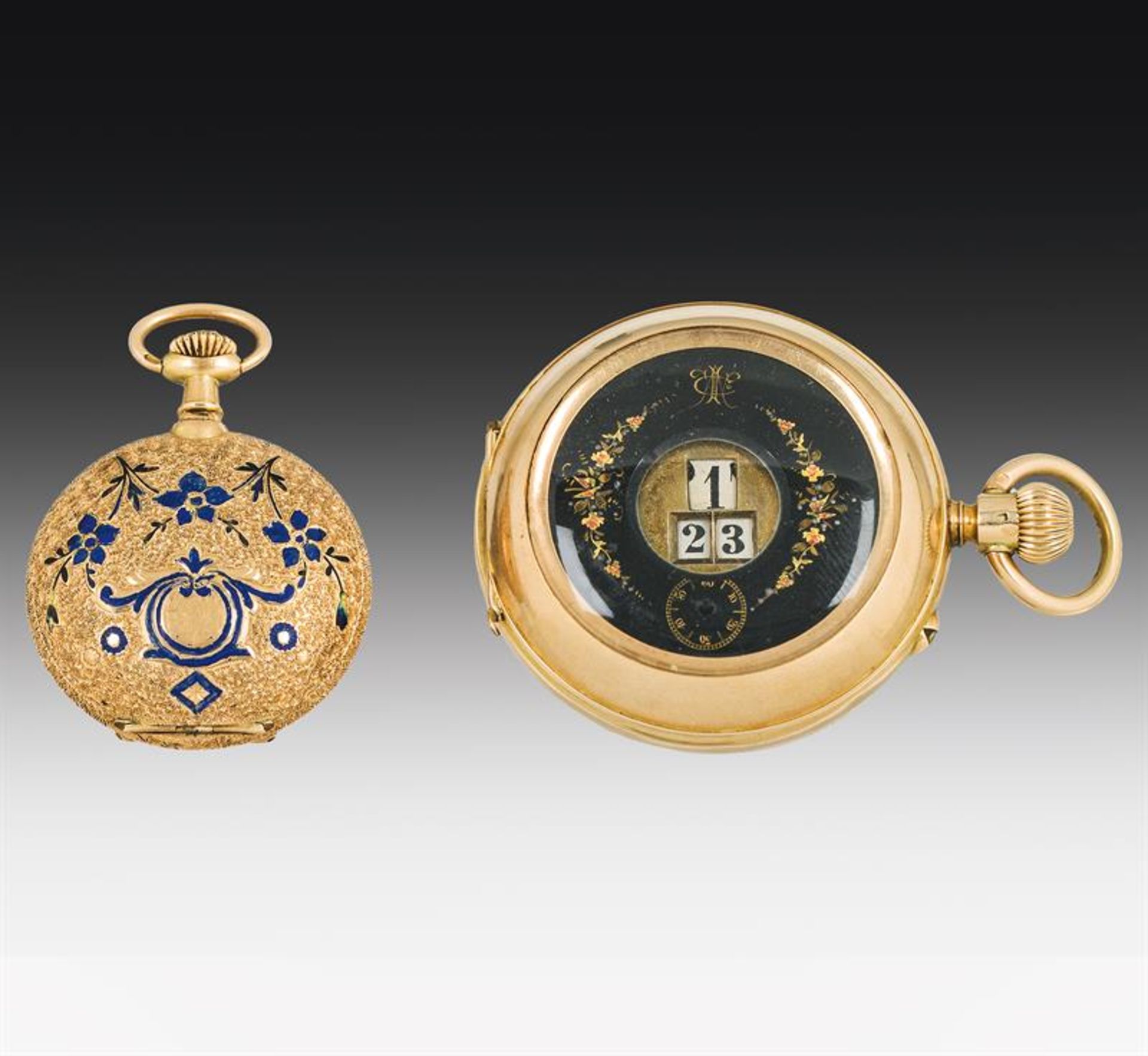 2 Small pocket watches