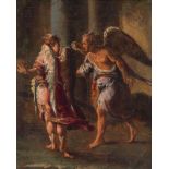 Künstler des 17. Jahrhunderts: Zwei Engel im Gespräch