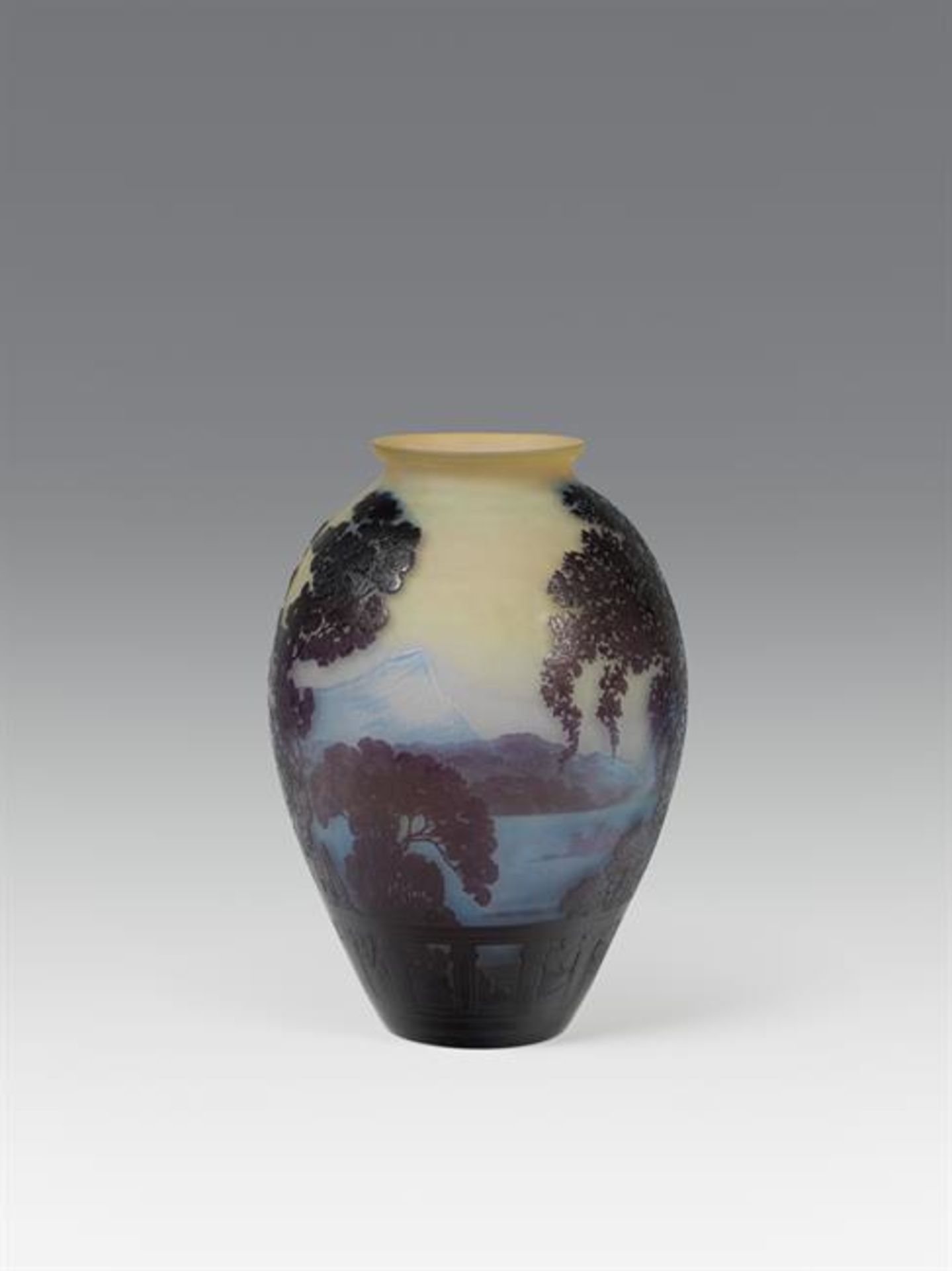 Emile Gallé: Vase "Lac de Côme"