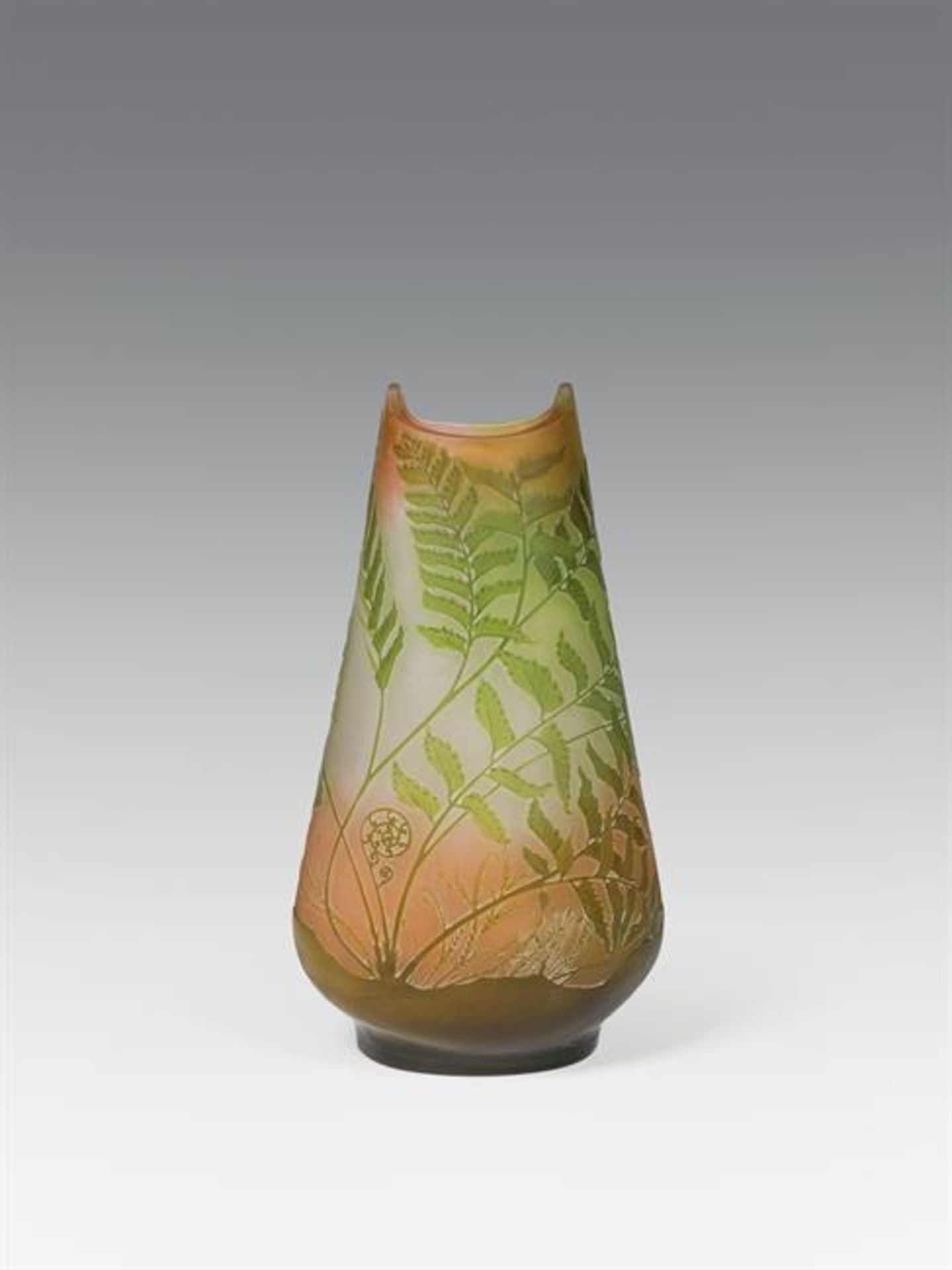 Emile Gallé: Vase "Fougère"