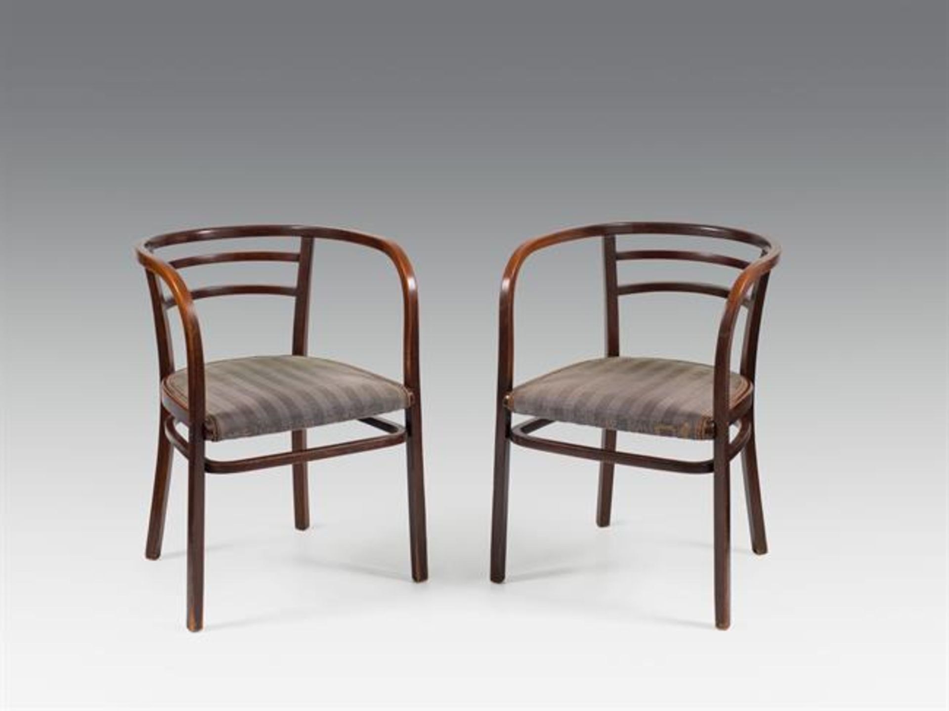 Otto Wagner: Two armchairs model no. 6516