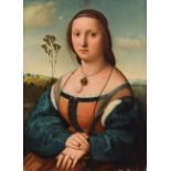 Raffaello Sanzio, genannt Raphael Nachfolger: Porträt der Maddalena Doni