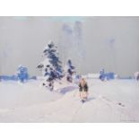 Stepan Fedorovic Kolesnikoff: Winterlandschaft