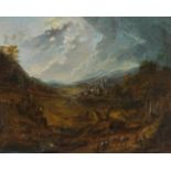 Joseph Orient zugeschrieben: Landschaft mit Blick in ein Tal