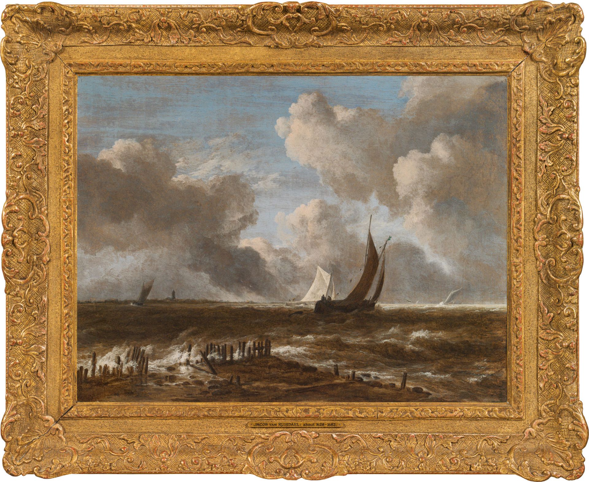 Jacob van Ruisdael: Sturm am Meeresufer - Bild 2 aus 2