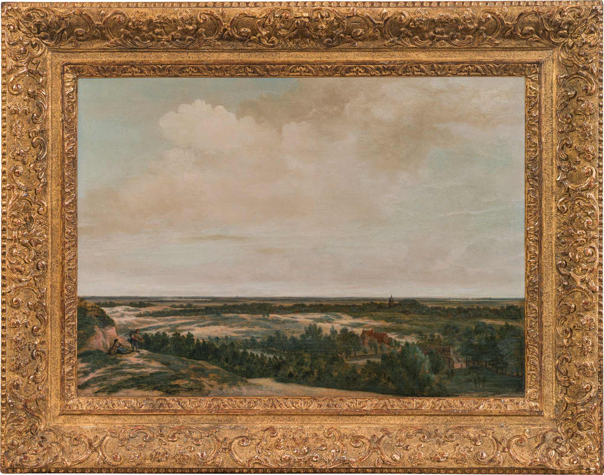 Jan Vermeer van Haarlem d. Ä.: Dune Landscape near Nordwijk - Image 2 of 2