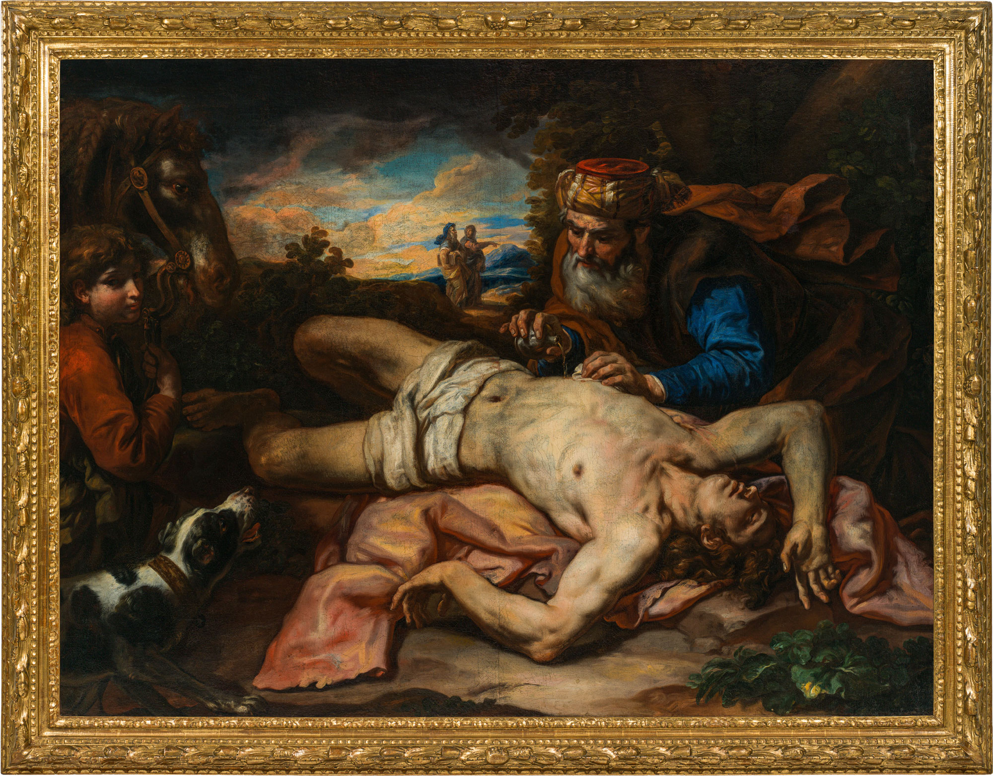 Johann Michael Rottmayr: The Good Samaritan - Image 2 of 2