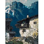 Oskar Mulley: Berghof in Garmisch