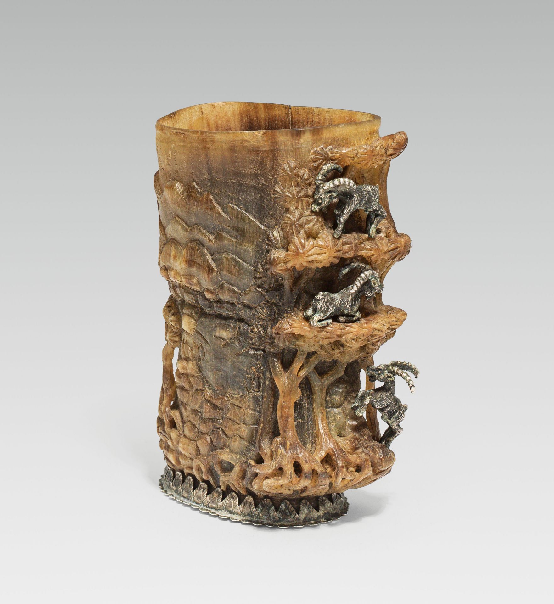 Ibex horn cup