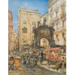 Franz Alt: Motiv aus Neapel