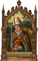 Ambrogio da Fossano, genannt il Borgognone Umkreis: Bildnis eines Kirchenvaters