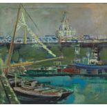 Josef Floch: Hafen in der Bretagne