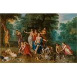 Jan Brueghel der Jüngere und Hendrik van Balen: Diana und ihre Nymphen nach der Jagd