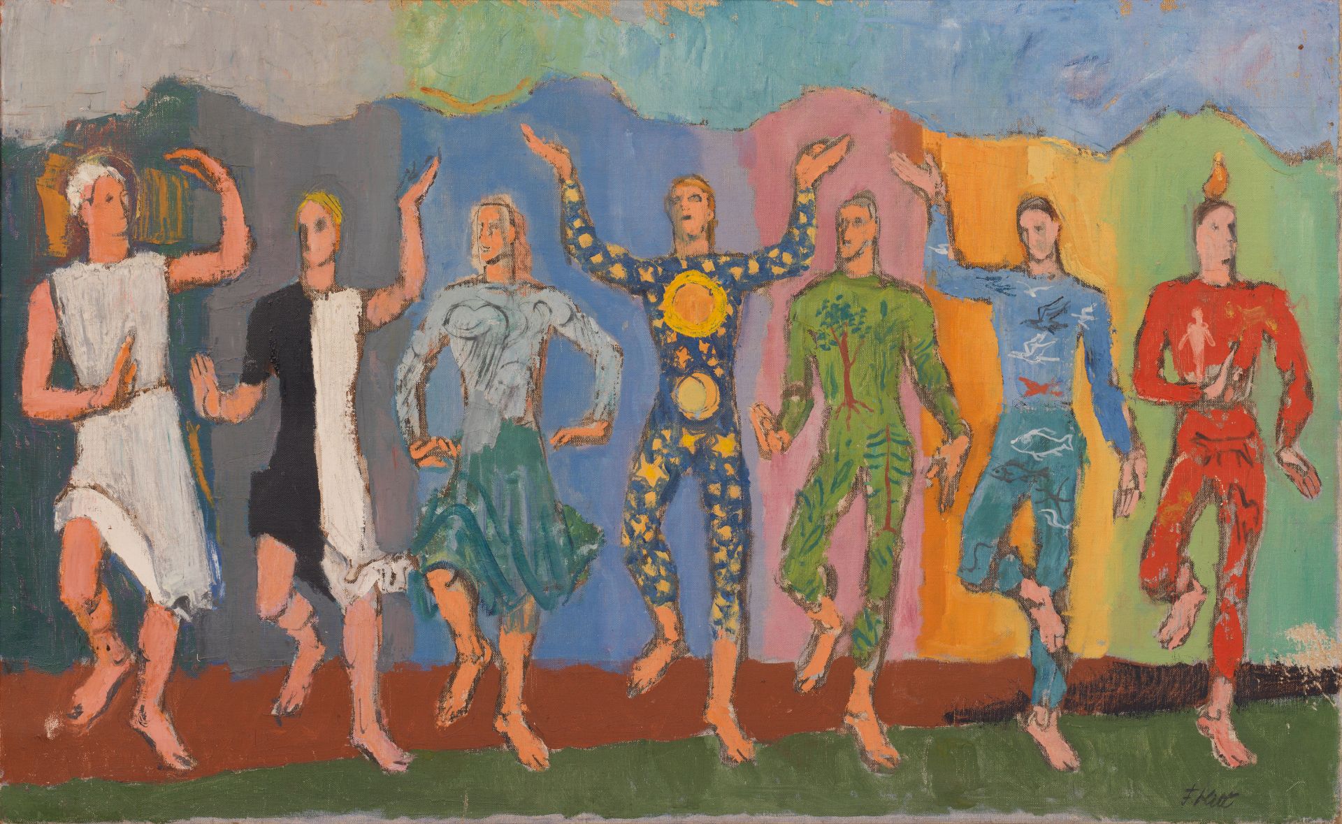 Ferdinand Kitt: Round Dance of the Days of Creation