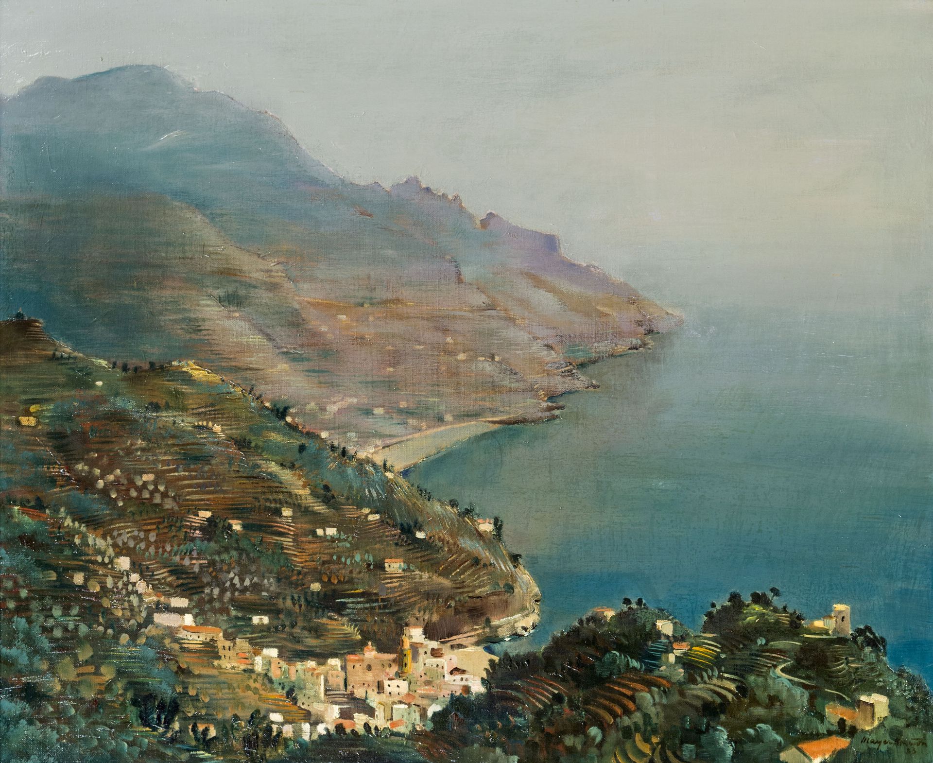 Georg Mayer-Marton: Atrani on the Amalfi Coast