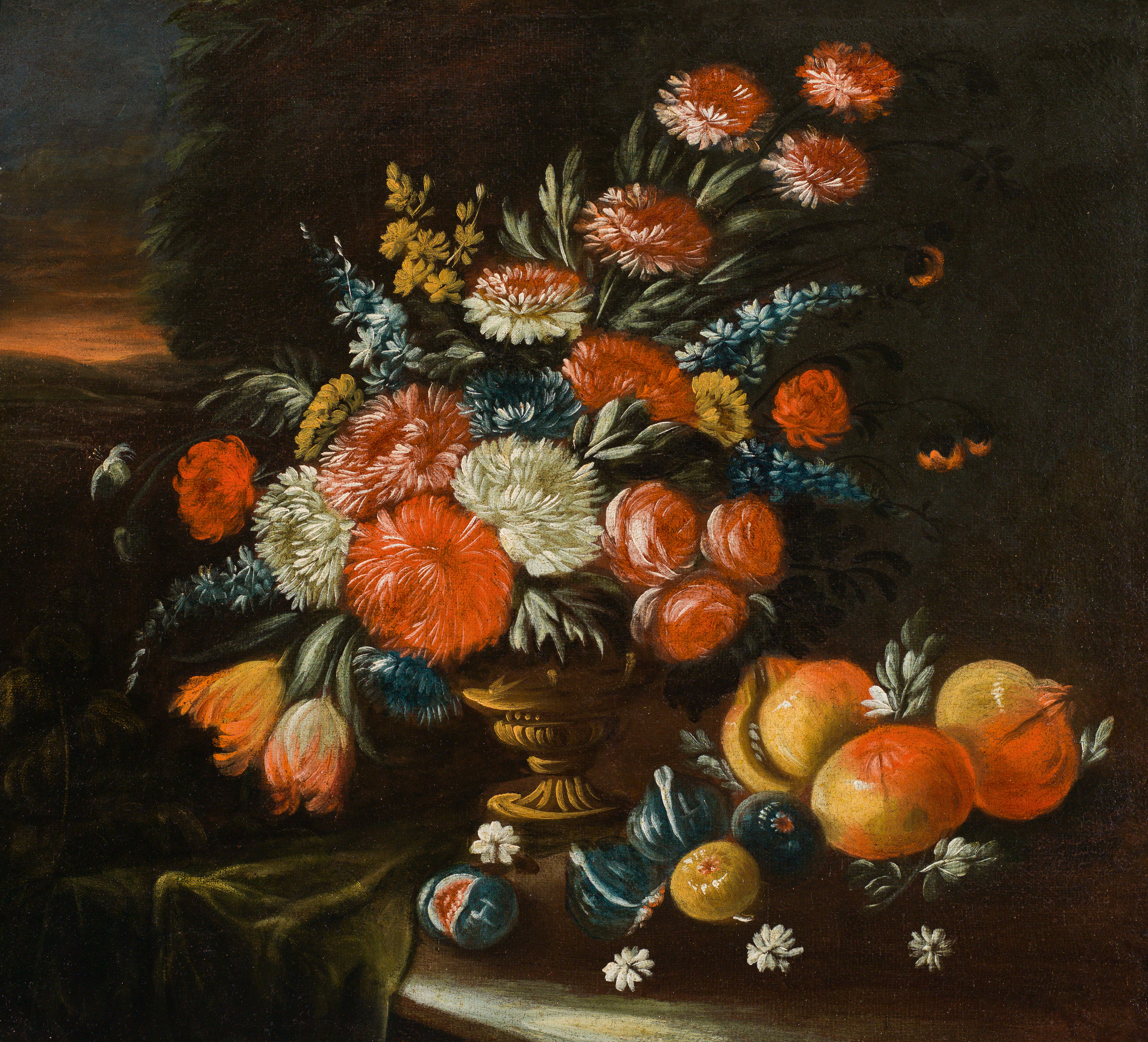 Italian School: Floral still life