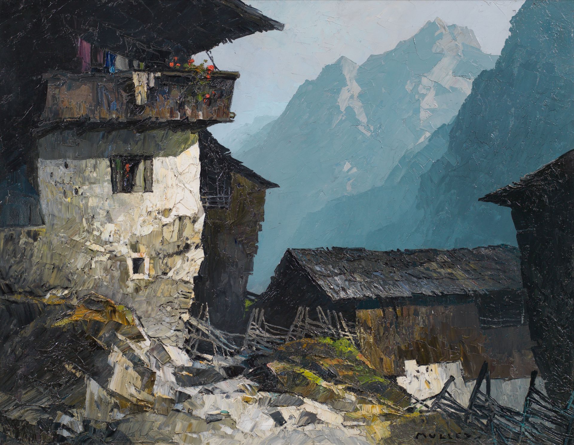 Oskar Mulley: Berghof