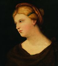 Jacopo Negretti, genannt Palma il Vecchio Umkreis: Bildnis einer jungen Dame
