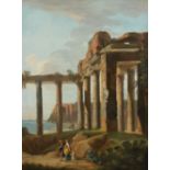 Circle of Giovanni Paolo Panini : Ruin landscapes (counterparts)