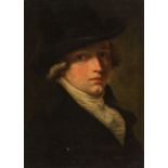 Künstler des 18. Jahrhunderts: Junger Mann mit Hut