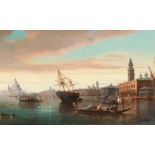 Jules Clerson: Blick auf Venedig