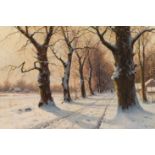 Walter Moras: Winterlandschaft