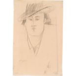 Amedeo Modigliani zugeschrieben: Porträt eines Mannes