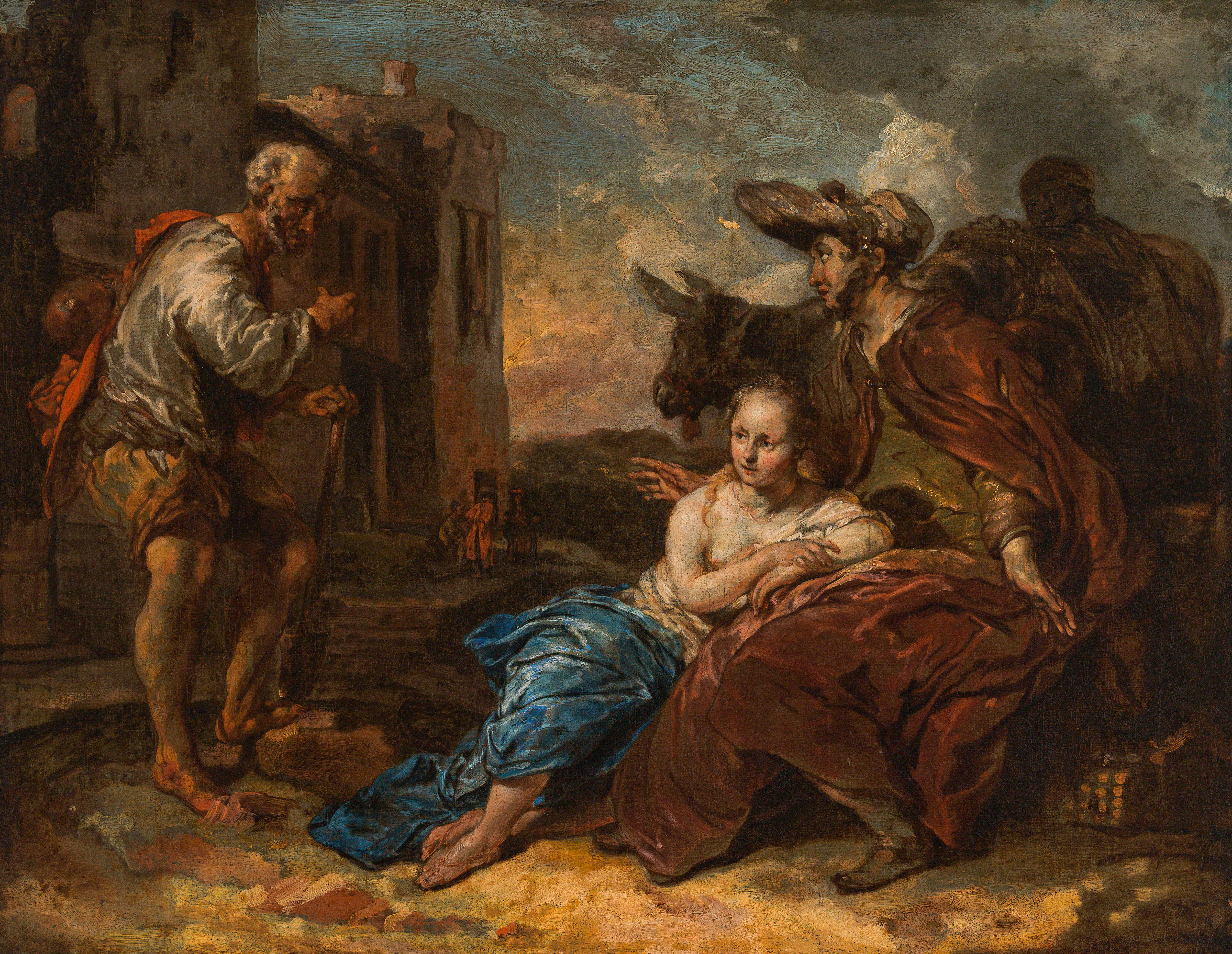 Jan Van Noordt: The Levite's concubine