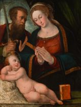 G. Marchesi zugeschrieben: Madonna mit Kind und Hl. Paulus