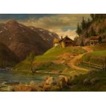 Louis Gurlitt: Almlandschaft