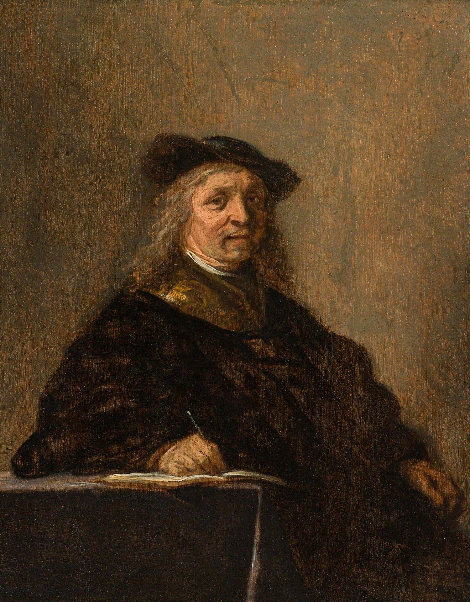 School of Rembrandt H. v. Rijn : Portrait of a scholar