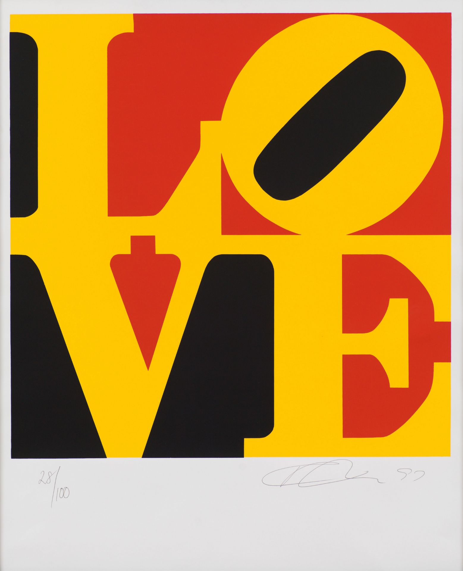 Robert Indiana: Die deutsche Liebe (The German Love)