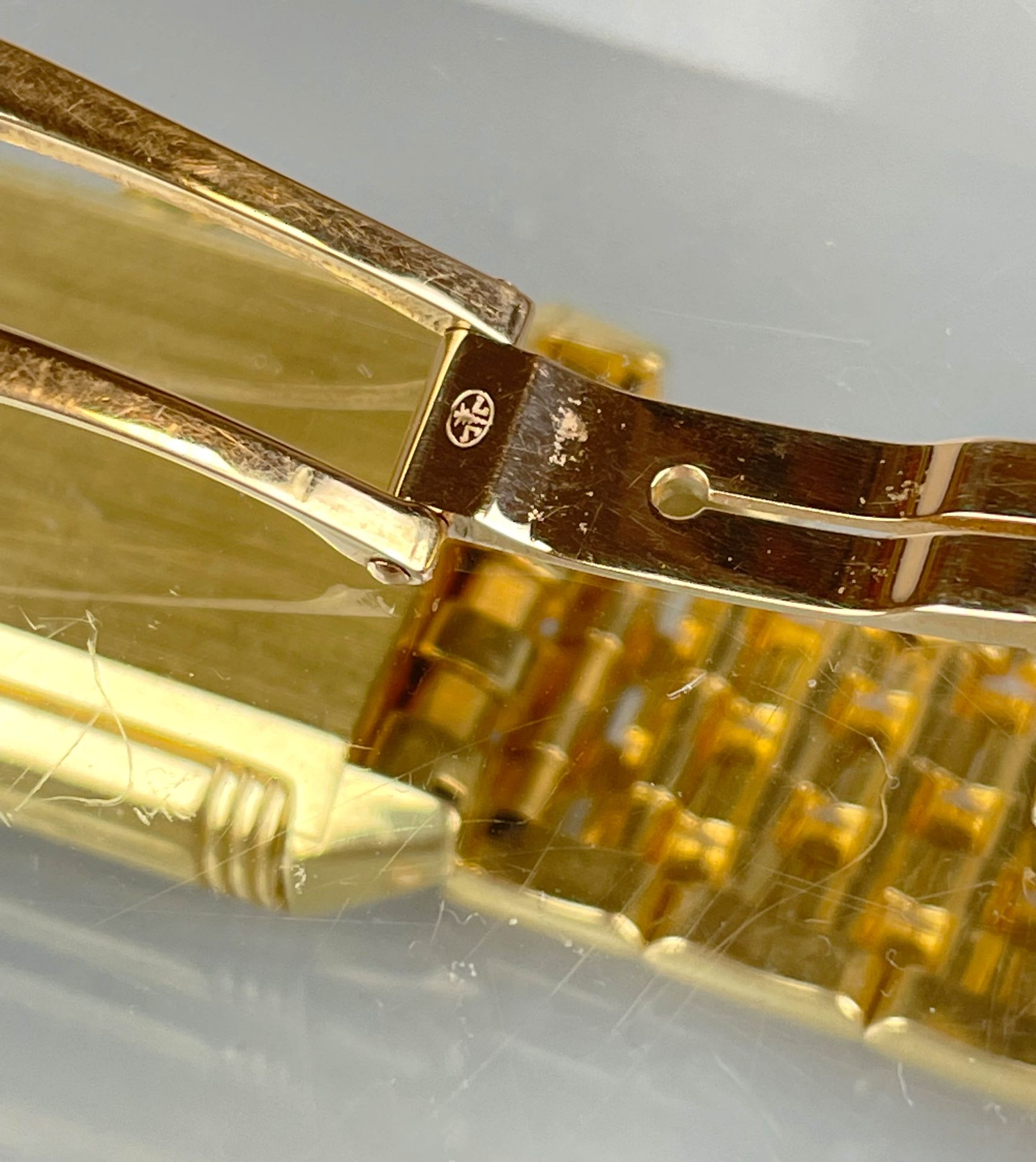 Armbanduhr Jaeger-leCoultre Reverso 750er Gelbgold. Schweiz. 1990er Jahre. - Image 7 of 9