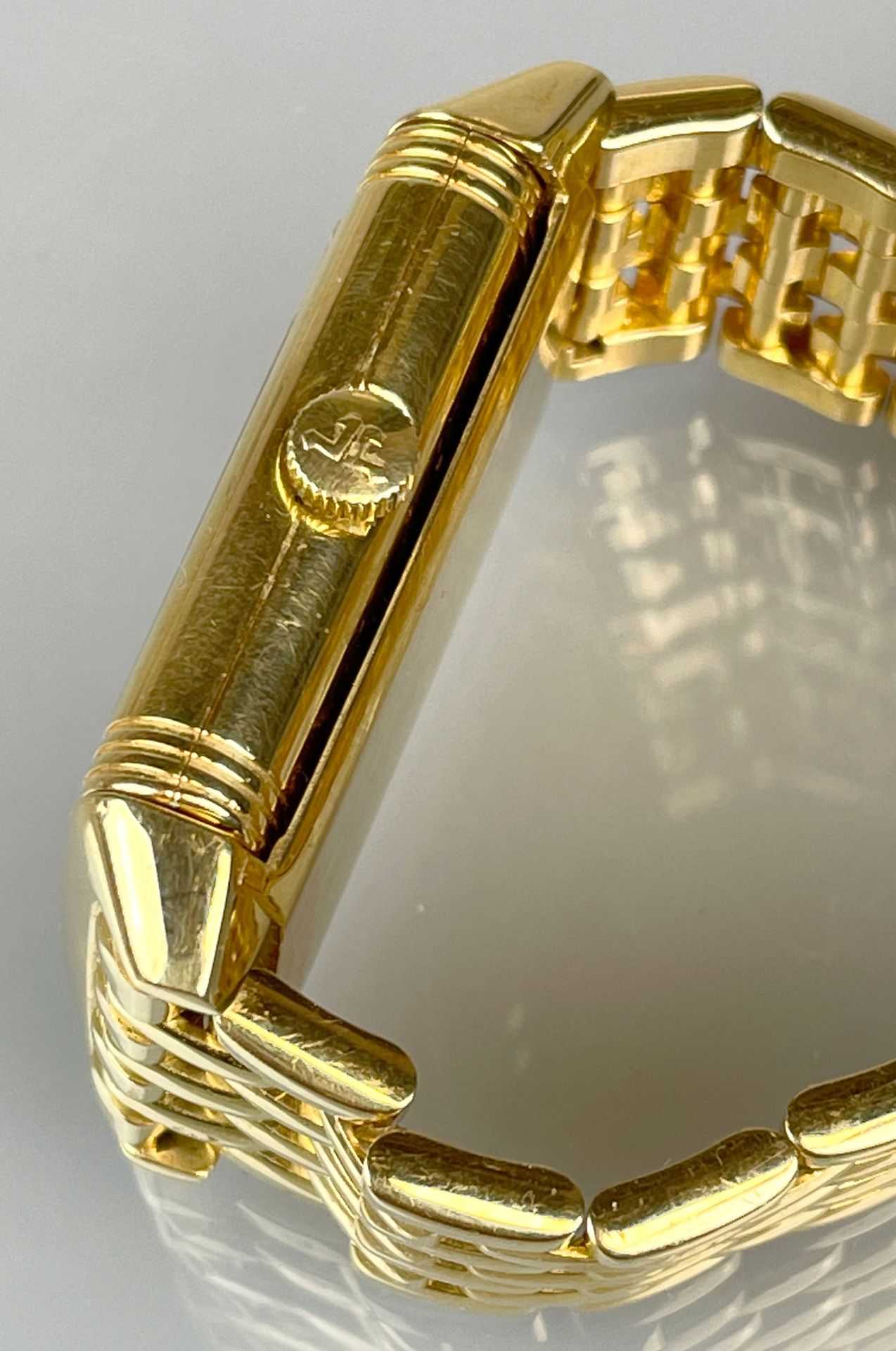 Armbanduhr Jaeger-leCoultre Reverso 750er Gelbgold. Schweiz. 1990er Jahre. - Image 9 of 9