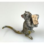 Wiener Bronze. "Maus mit Käse" (XX).