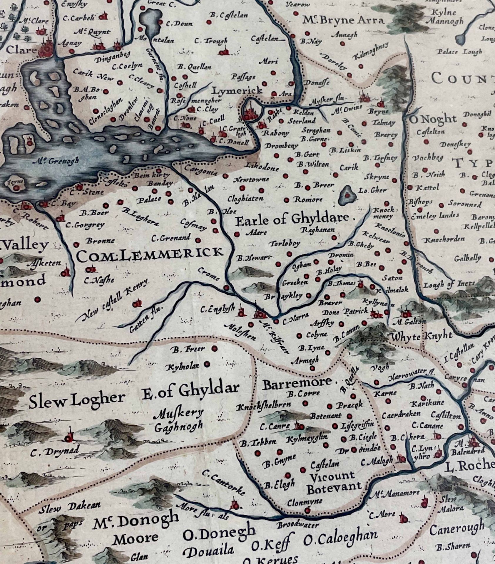 Jan JANSSON (1588 - 1664). Provincia Momoniae. The Province of Movnster. - Image 8 of 9