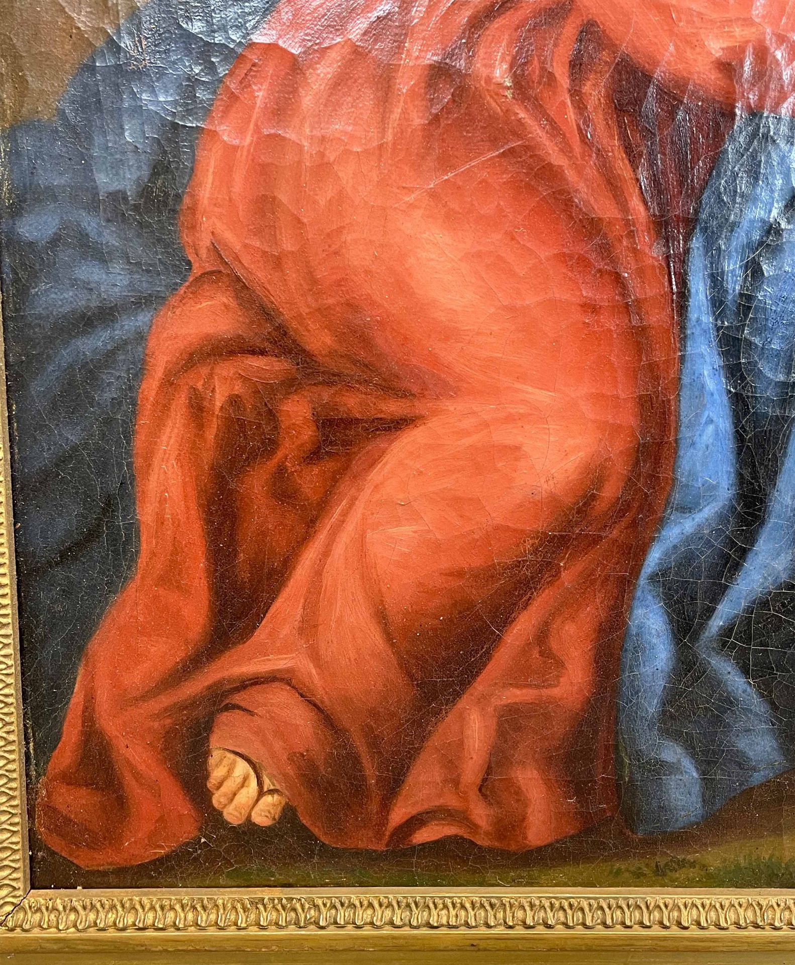 UNSIGNIERT (XVII - XVIII). Heilige Maria mit Kind und Maria Magdalena. - Bild 8 aus 13