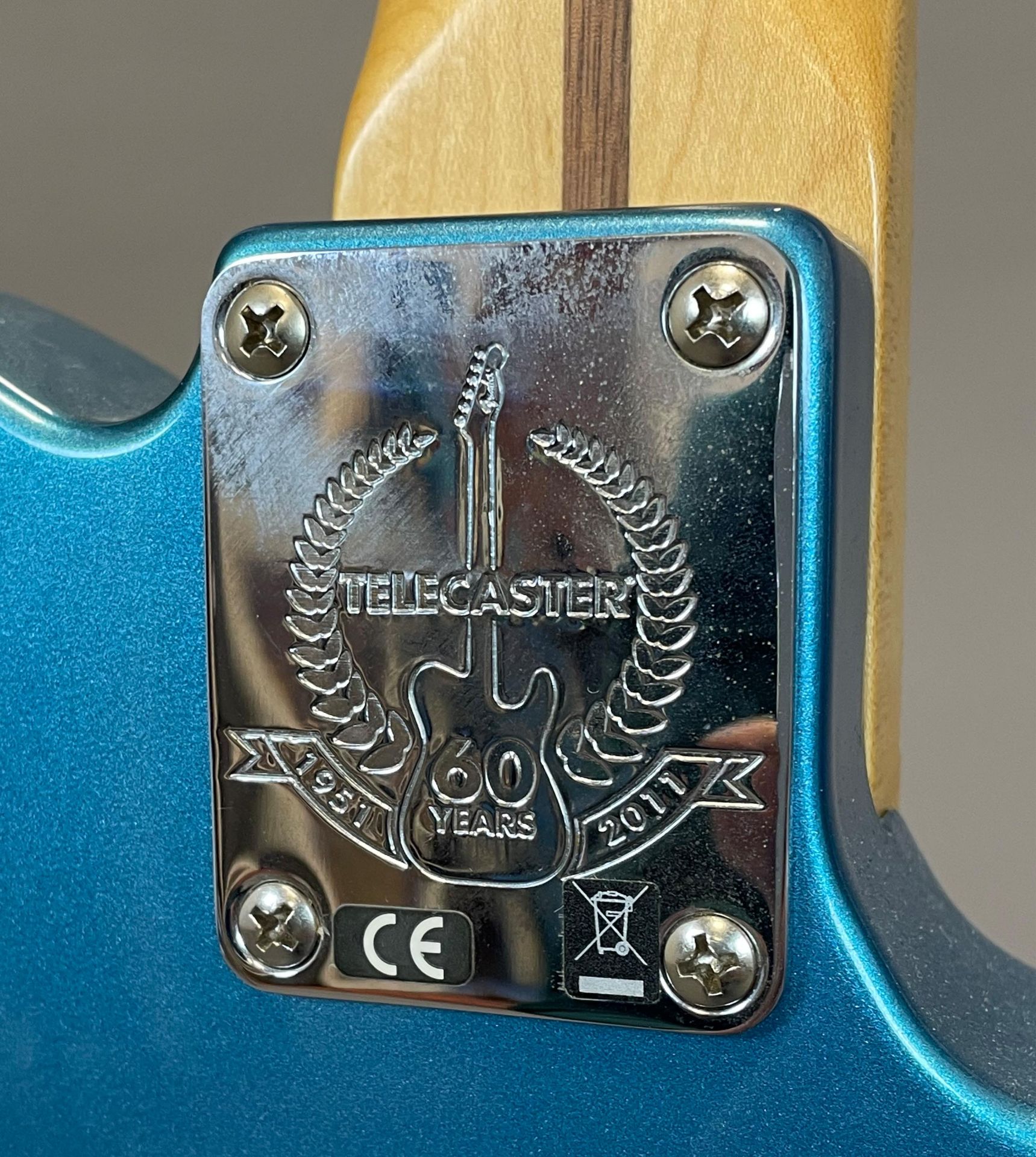 E-Gitarre „Fender“ (Mexiko), Jubiläumsmodell „60 Jahre Fender Telecaster“ (2011). - Image 10 of 14