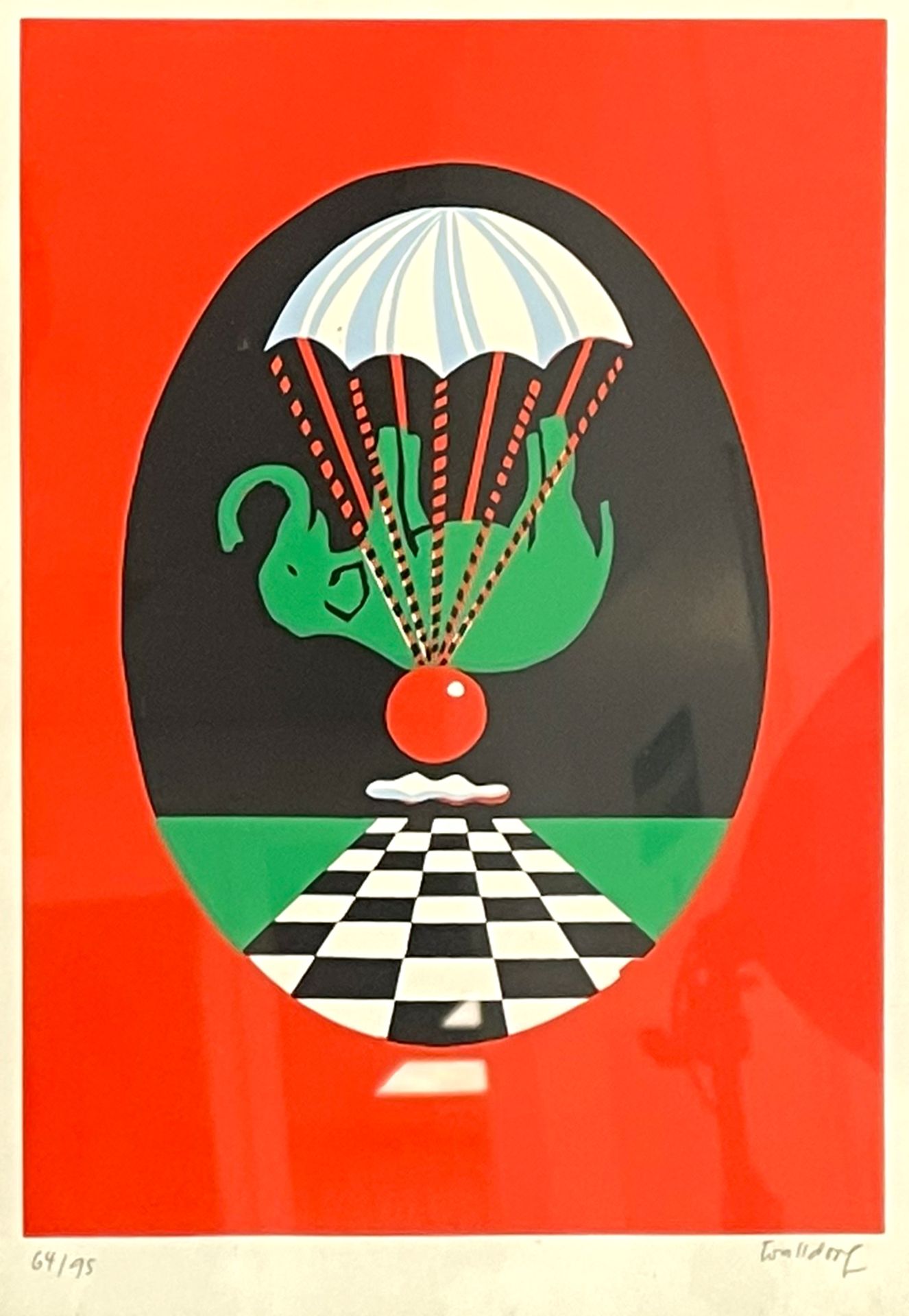 Benno WALLDORF (1928 - 1985). Aus der Reihe ''Zirkus''. - Bild 3 aus 10