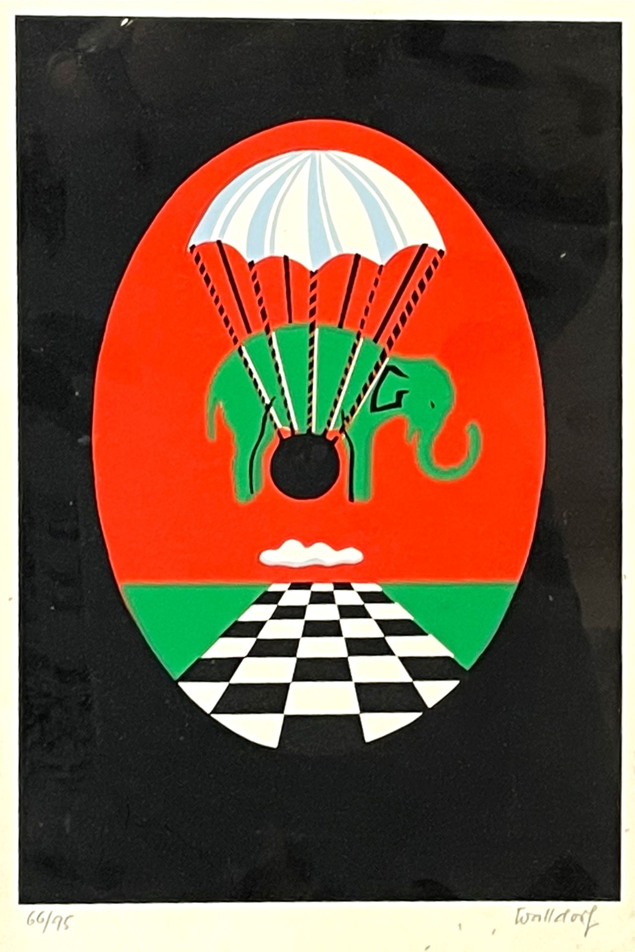 Benno WALLDORF (1928 - 1985). Aus der Reihe ''Zirkus''. - Bild 2 aus 10
