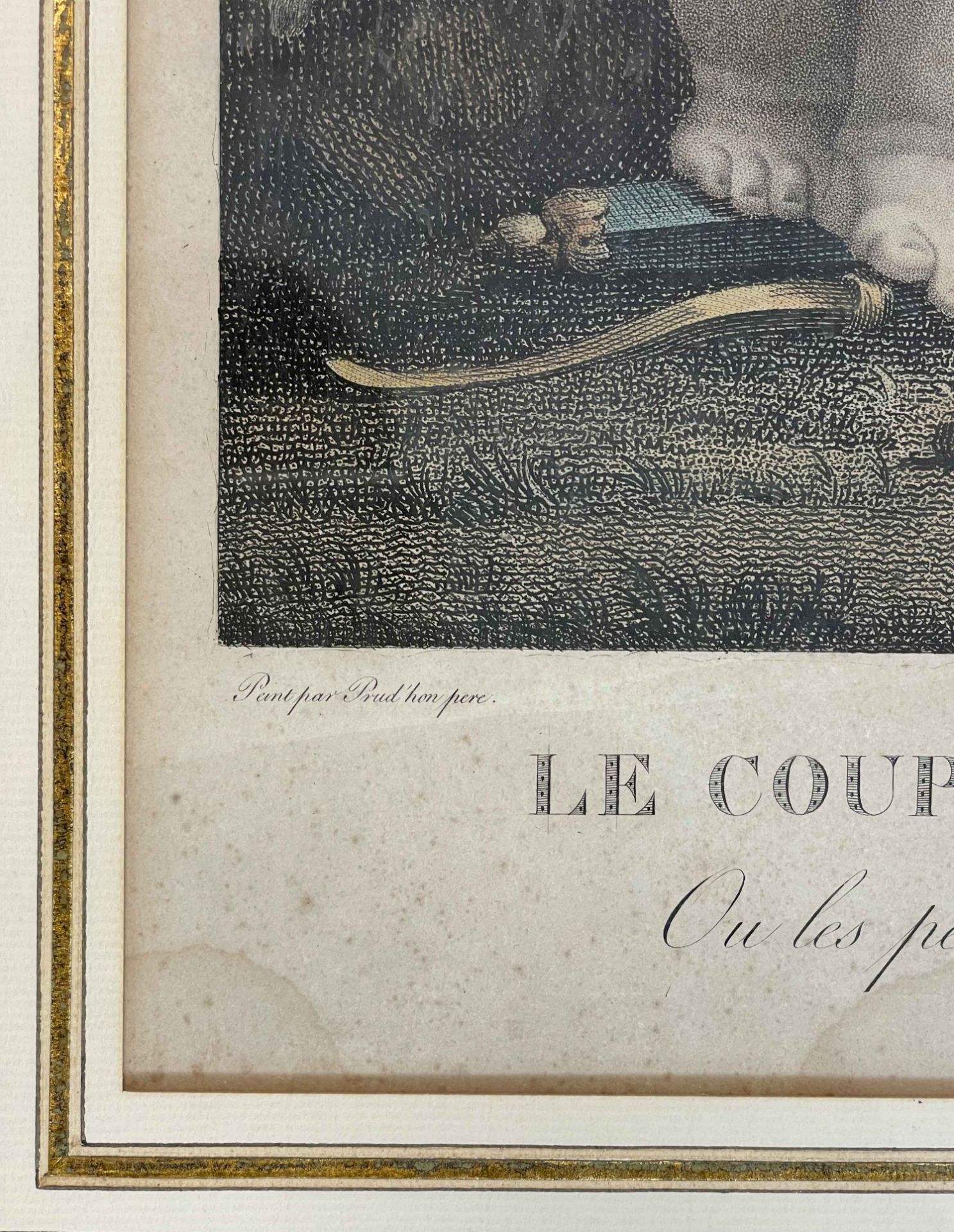 Pierre-Paul PRUD'HON (1758 - 1823). "Le coup de Patte du chat". - Bild 4 aus 10