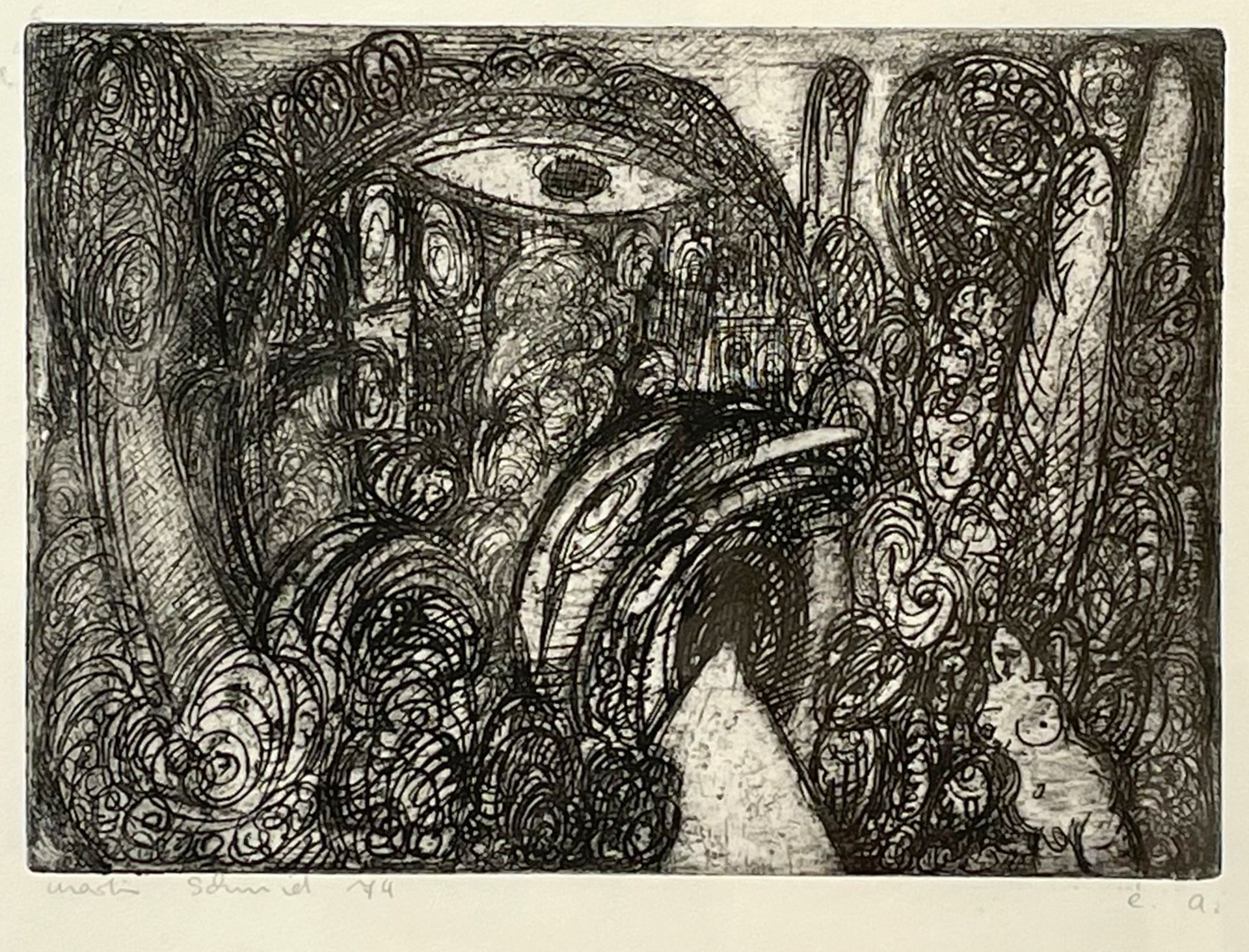 Martin SCHMIDT (geb. 1963). "Die Höhle" (1974).