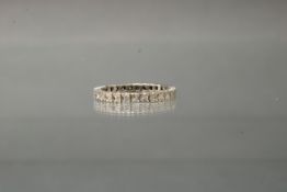 Memoirering, WG 585, 29 Brillanten zus. ca. 0.58 ct., 3 g, RM 19.5