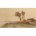 Everdingen, Adrianus van (1832 Utrecht - 1912 ebenda, niederländischer Landschaftsmaler, Radierer,