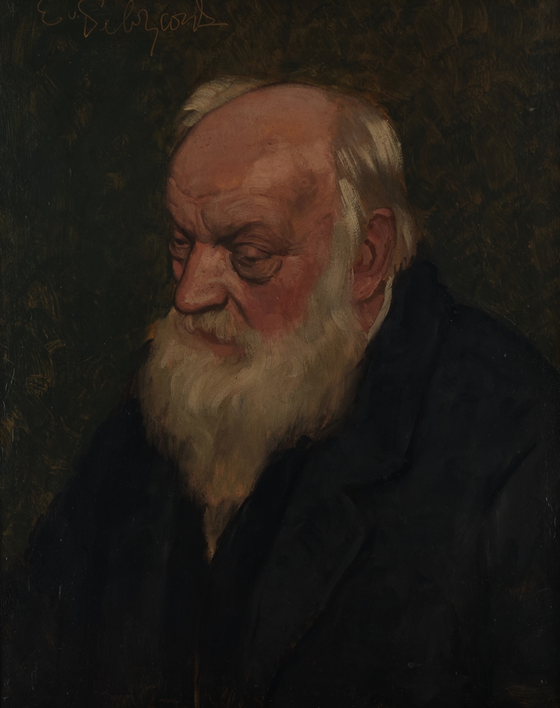 Gebhardt, Eduard von (St. Johannis 1838 - 1925 Düsseldorf, Professor der Düsseldorfer Akademie, Por