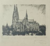 Blum, Theo (Mönchengladbach 1883 - 1968 Köln, in Köln tätiger Landschaftsmaler und Radierer in expr
