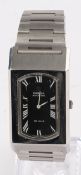Armbanduhr, Omega de Ville "Deauville", Schweiz, 1970er Jahre, Stahl, Automatikwerk, rechteckiges G