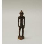 Figur, weiblich, Senufo, Burkina Faso/Elfenbeinküste, Afrika, Holz, 18 cm hoch.